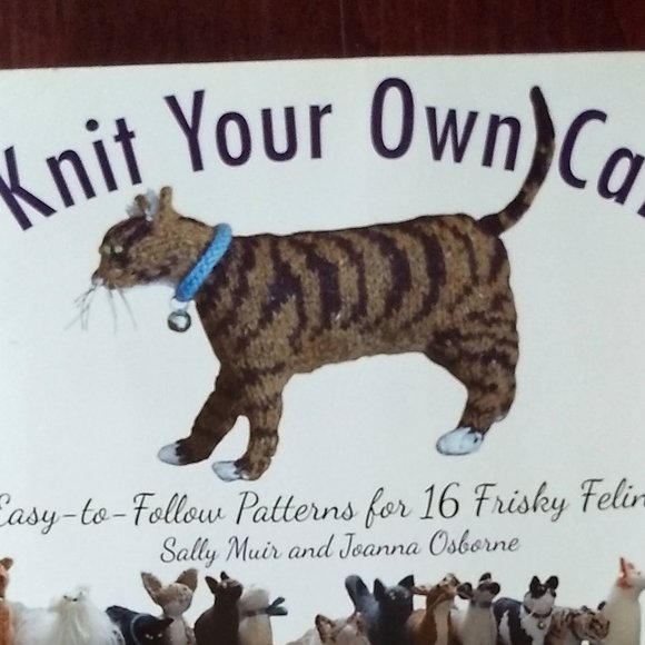 Other - knit your own cats 16 patterns NWT